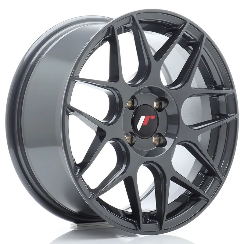 Janta aliaj 16″ JR Wheels JR18 16×7 ET35 4×100 Hyper Gray Chilipir