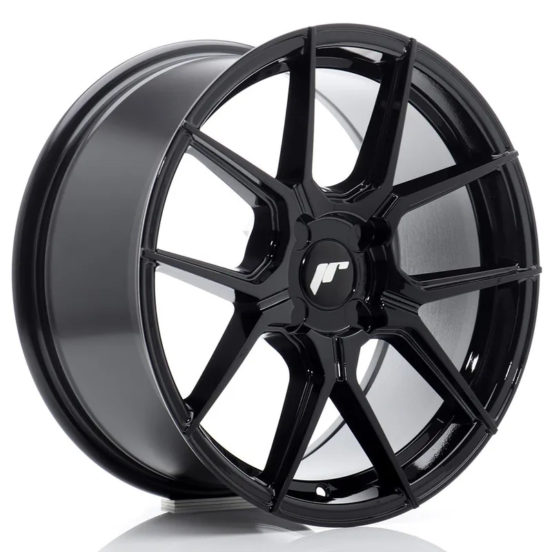 Janta aliaj 17″ JR Wheels JR30 17×8 ET20-40 BLANK Gloss Black Popular