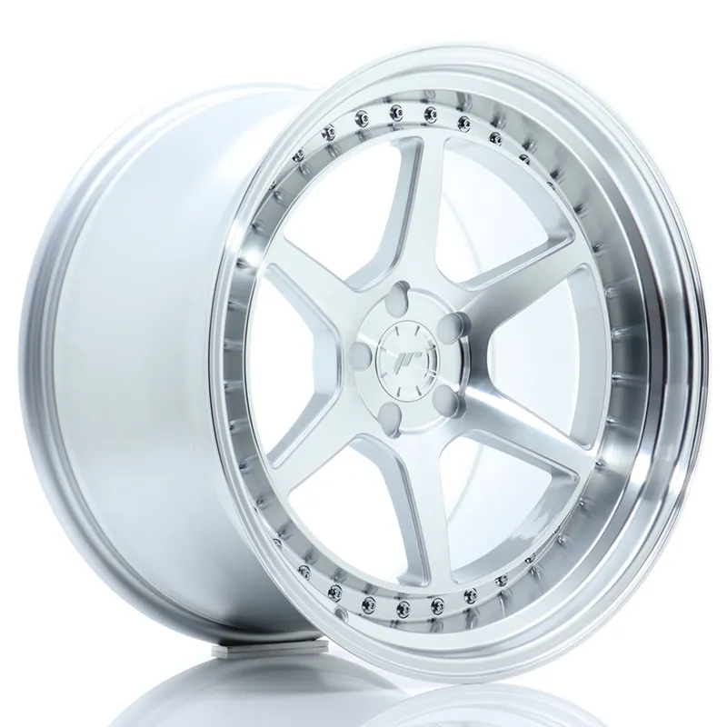 Janta aliaj 19” JR Wheels JR43 19×11 ET0-25 5H BLANK Silver Machined Face Transport gratuit
