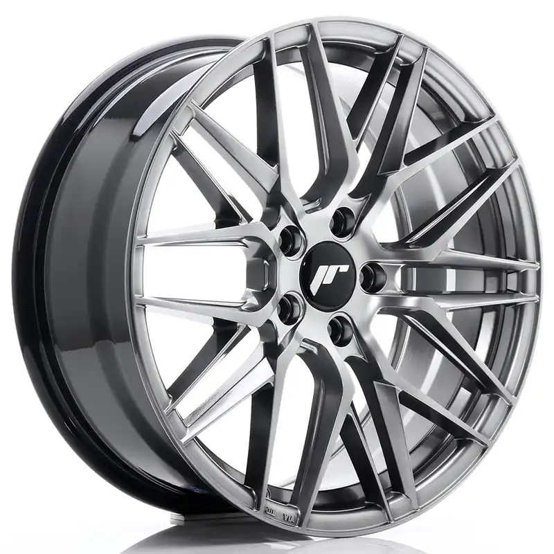 Janta aliaj 18″ JR Wheels JR28 18×7,5 ET35 5×120 Hyper Black Ultima șansă