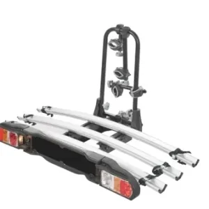 Plată sigură Suport 3 Biciclete Prindere pe Cârlig Remorcare Tilt Green Valley