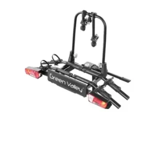 Reducere de preț Suport 2 Biciclete (3 cu Adaptor) Prindere pe Cârlig Remorcare Explorer Green Valley