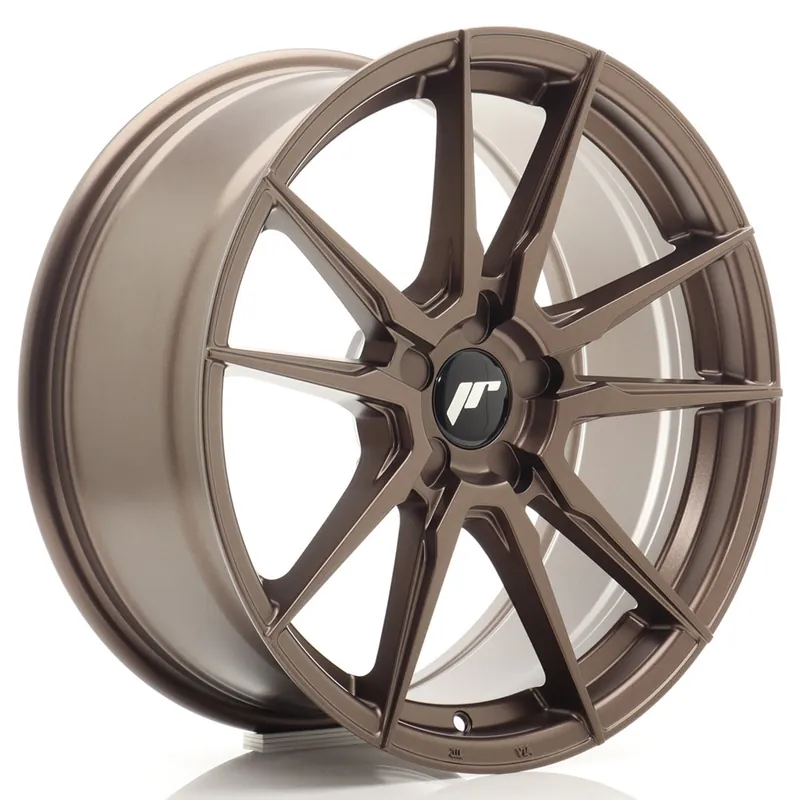 Janta aliaj 18″ JR Wheels JR21 18×8 ET37 5×100 Matt Bronze Calitate înaltă