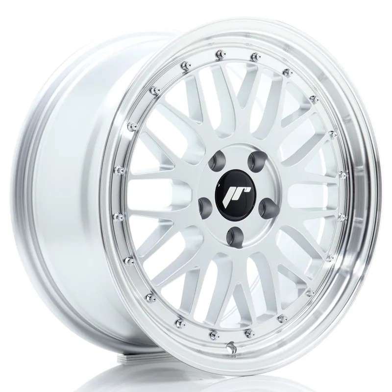 Ultima șansă Janta aliaj 17″ JR Wheels JR23 17×8 ET35 5×100 Hyper Silver w/ Machined Lip
