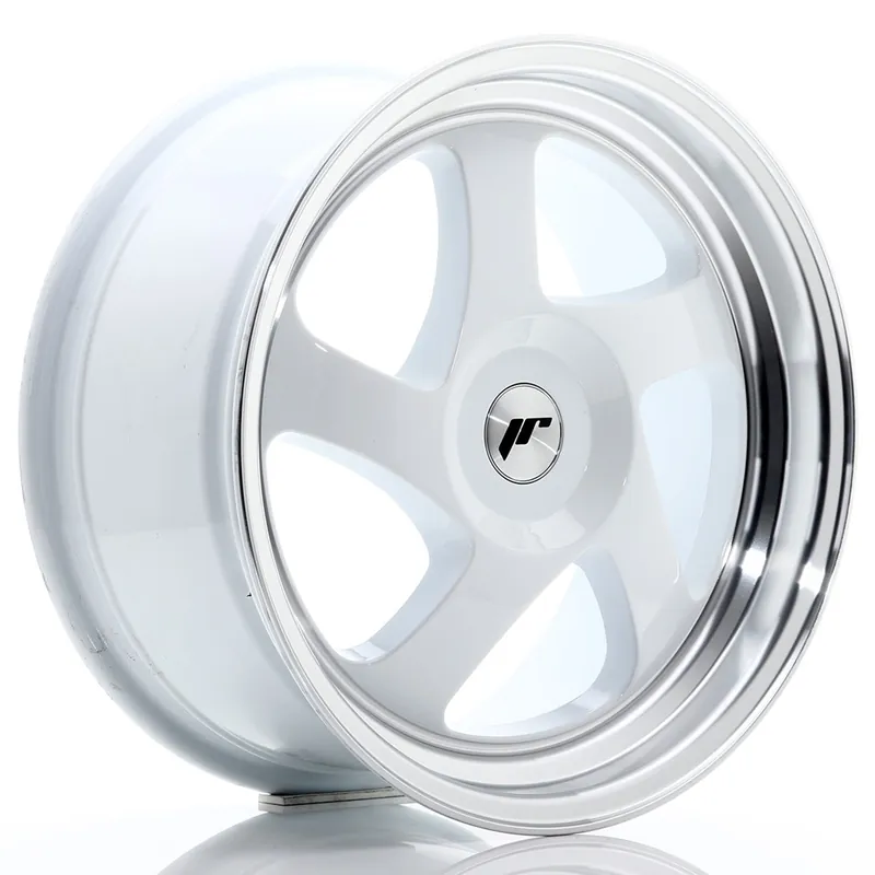 Ultima șansă Janta aliaj 17″ JR Wheels JR15 17×8 ET35 BLANK White w/ Machined Lip
