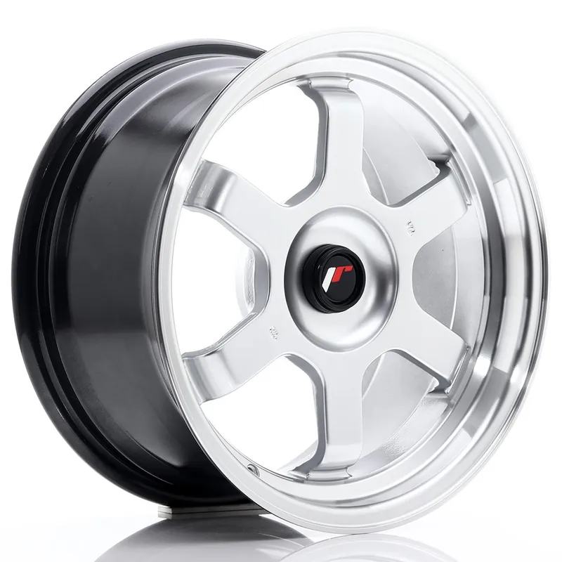 Nu rata Janta aliaj 16″ JR Wheels JR12 16×8 ET20-22 BLANK Hyper Silver
