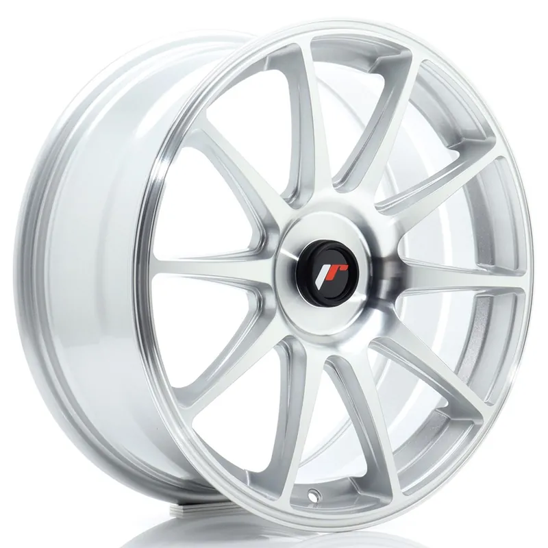 Janta aliaj 18″ JR Wheels JR11 18×7,5 ET20-40 BLANK Silver Machined Face Doar azi