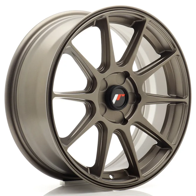 Janta aliaj 17″ JR Wheels JR11 17×7 ET20-38 5H BLANK Matt Bronze Ieftin