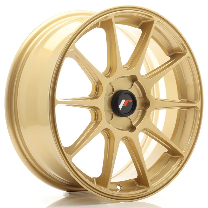 Janta aliaj 17″ JR Wheels JR11 17×7 ET20-38 5H BLANK Gold Preferatul clienților