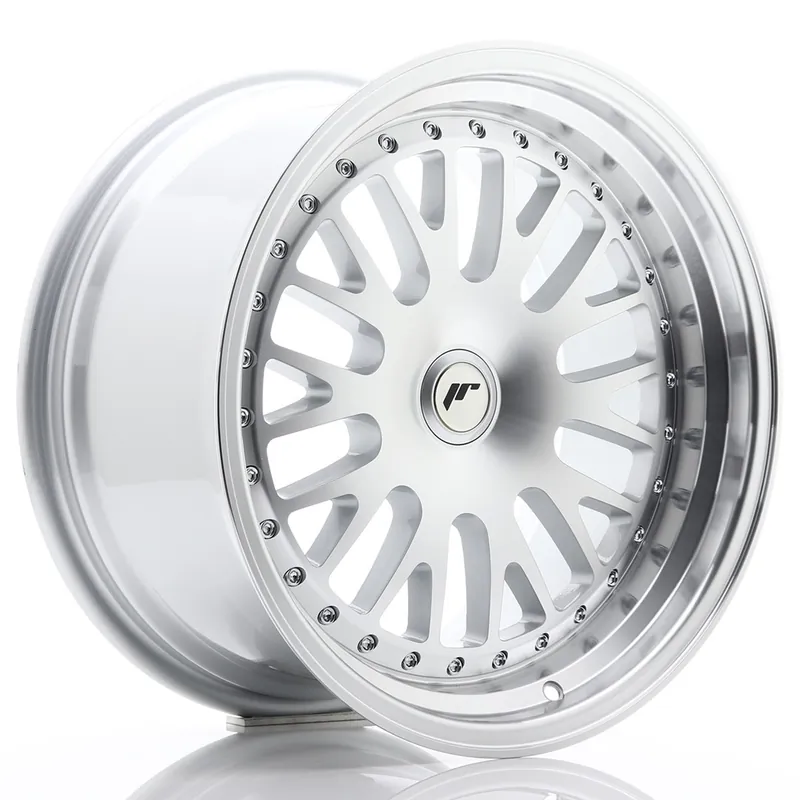 Janta aliaj 17″ JR Wheels JR10 17×9 ET25-30 BLANK Silver Machined Face Bestseller