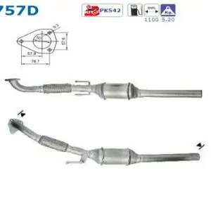 Catalizator Audi A3 1996 - 2001 Vezi acum