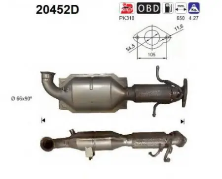 Comandă acum Catalizator Ford S-Max 2006-2014
