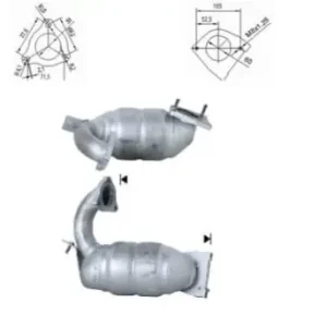 Chilipir Catalizator Renault Megane II 2002-2009