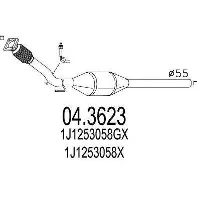 Preț mic Catalizator Volkswagen Golf 4 1997-2006