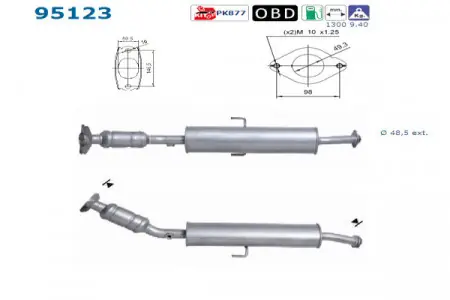 Reduceri Catalizator Toyota Auris 2007-2012