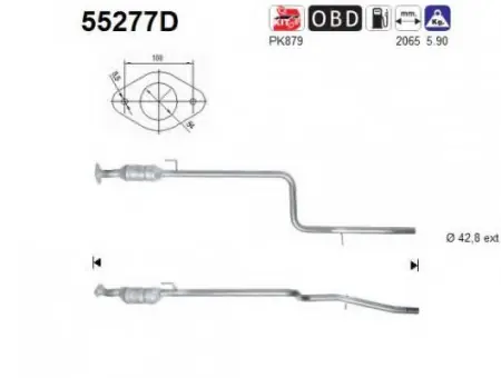 Catalizator Fiat Doblo 2000-2009 Ofertă specială