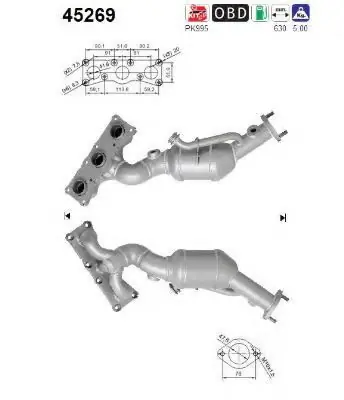 Vezi acum Catalizator BMW Seria 6 (E63, E64) 2007-2010