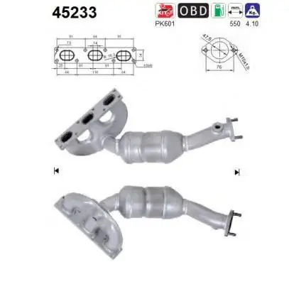 Catalizator BMW Seria 5 (E39) 2000-2004 Ofertă