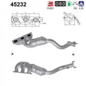 Bestseller Catalizator BMW X5 (E53) 2000-2006