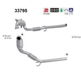 Vezi acum Catalizator Audi A3 2012-2018