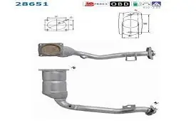 Reducere Catalizator Peugeot 207 2006-2012