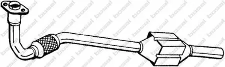 Plată securizată Catalizator Opel Astra G 2000-2004