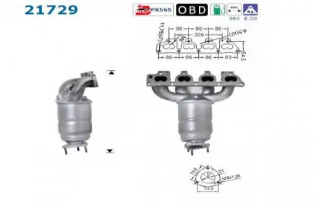 Catalizator Opel Corsa C 2000-2009 Plată securizată