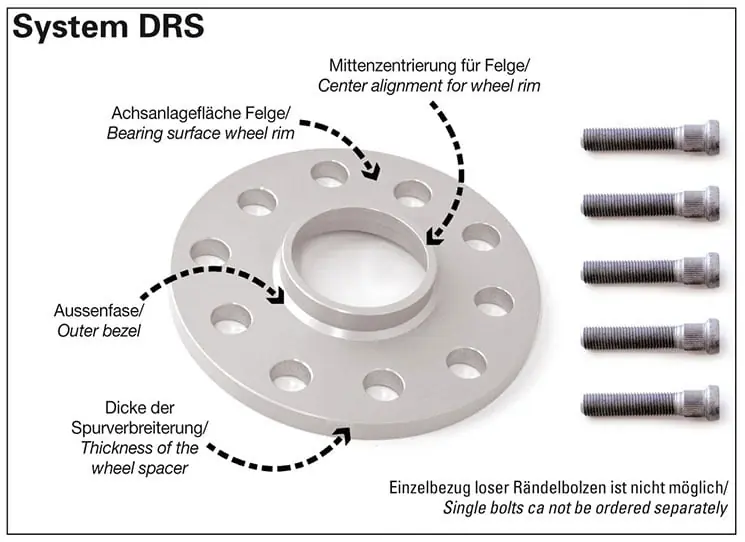 Vezi acum Distantiere roti H&R 15mm TOYOTA TOYOTA MR2 30656014 SILVER