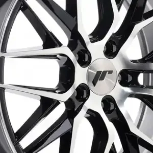 Janta aliaj JR Wheels JR28 18x7,5 ET40 5x112 Negru Lucios Diamond Cut Reducere de preț