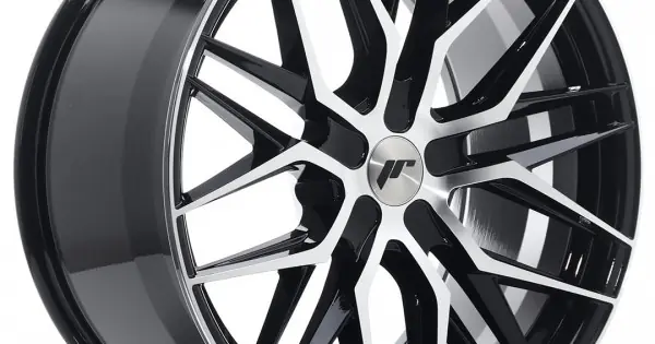 Janta aliaj JR Wheels JR28 21x10,5 ET15-55 5H BLANK Negru Lucios Diamond Cut Plată sigură