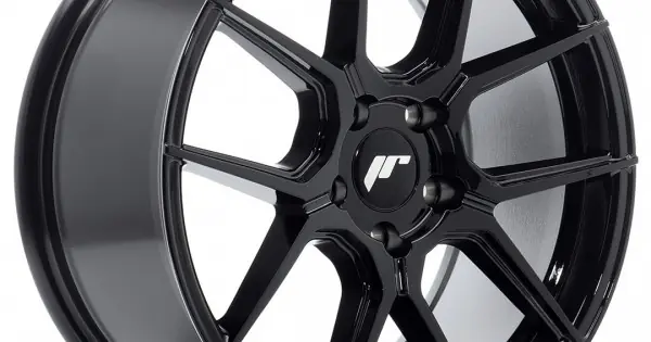 Super ofertă Janta aliaj JR Wheels JR30 17x8 ET40 5x114,3 Negru Lucios
