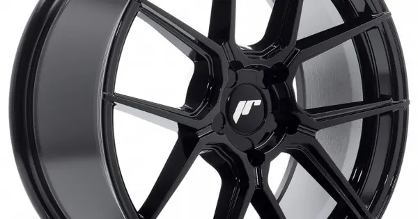 Janta aliaj JR Wheels JR30 18x8 ET20-40 5H BLANK Negru Lucios Doar azi