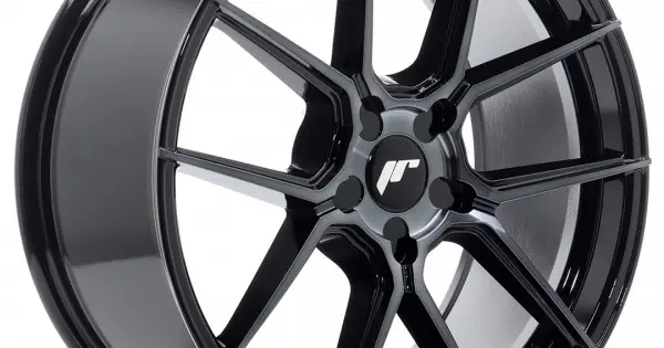 Disponibil imediat Janta aliaj JR Wheels JR30 19x8,5 ET20-45 5H BLANK Negru Machined w/Tinted Face