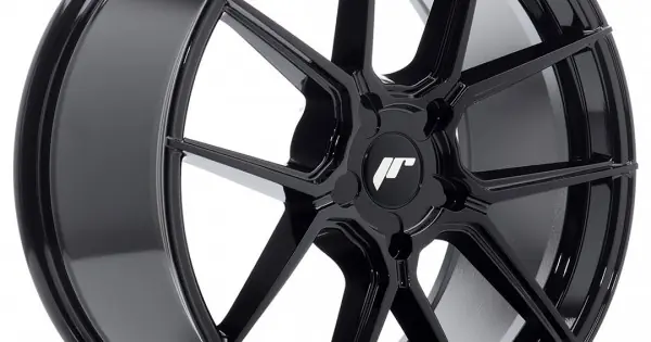 Janta aliaj JR Wheels JR30 19x8,5 ET21 5x112 Negru Lucios Plată sigură
