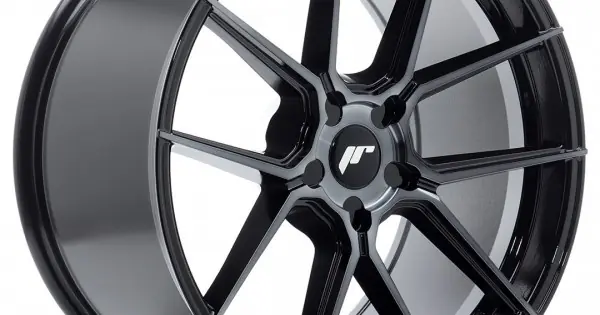 Janta aliaj JR Wheels JR30 20x9 ET20-35 5H BLANK Negru Machined w/Tinted Face Livrare expres