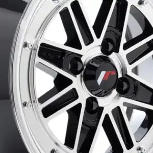 Janta aliaj JR Wheels JR31 15x7.5 ET20 4x100 Negru Lucios Diamond Cut Retur gratuit