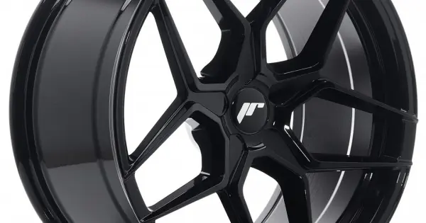 Lichidare de stoc Janta aliaj JR Wheels JR34 19x9,5 ET35 5x114,3 Negru Lucios