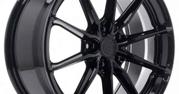 Cumpără online Janta aliaj JR Wheels JR37 18x8 ET45 5x114,3 Negru Lucios
