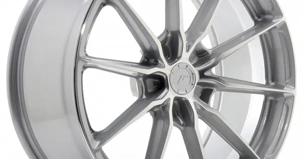 Cel mai vândut Janta aliaj JR Wheels JR37 19x8,5 ET45 5x112 Argintiu Machined