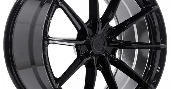 Janta aliaj JR Wheels JR37 20x10 ET45 5x120 Negru Lucios Transport gratuit
