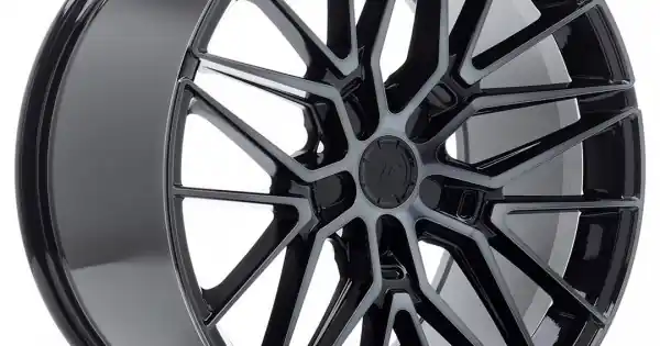 Livrare gratuită Janta aliaj JR Wheels JR38 20x10 ET20-48 5H BLANK Negru Machined w/Tinted Face