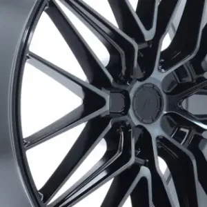 Cel mai vândut Janta aliaj JR Wheels JR38 22x9,5 ET15-51 5H BLANK Negru Brushed w/Tinted Face
