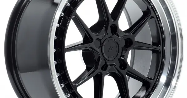 Preț mic Janta aliaj JR Wheels JR39 18x8,5 ET15-35 5H BLANK Glossy Negru w/Buza polisata
