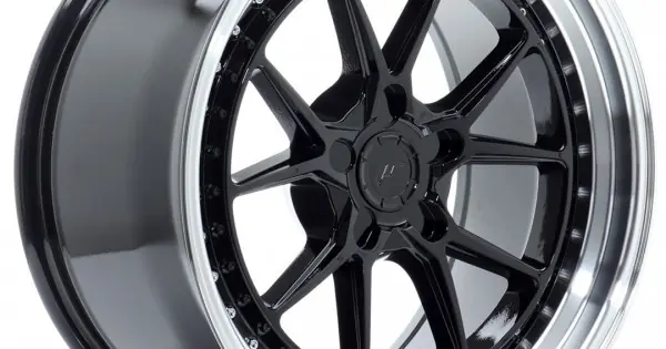 Bestseller Janta aliaj JR Wheels JR39 18x9,5 ET15-35 5H BLANK Glossy Negru w/Buza polisata