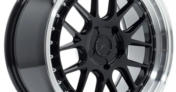 Nu rata Janta aliaj JR Wheels JR40 18x8,5 ET15-35 5H BLANK Glossy Negru w/Buza polisata