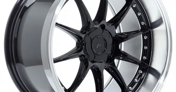 Preț redus Janta aliaj JR Wheels JR41 19x11 ET12-25 5H BLANK Glossy Negru w/Buza polisata