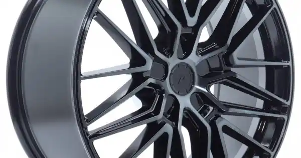Janta aliaj JR Wheels JR38 21x9 ET10-52 5H BLANK Negru Brushed w/Tinted Face Nu rata