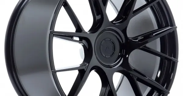 Lichidare de stoc Janta aliaj JR Wheels JR42 20x10,5 ET20-48 5H BLANK Negru Lucios