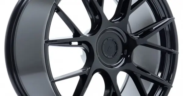 Retur gratuit Janta aliaj JR Wheels JR42 20x8,5 ET20-45 5H BLANK Negru Lucios