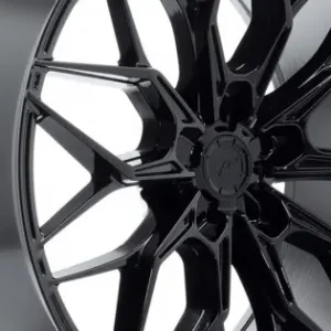 Calitate înaltă Janta aliaj JR Wheels JR46 20x9,5 ET22 5x120 Negru Lucios